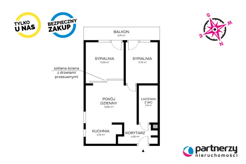 Gdańsk Śródmieście, 777 700 zł, 49.21 m2, pietro 2/3 miniaturka 20