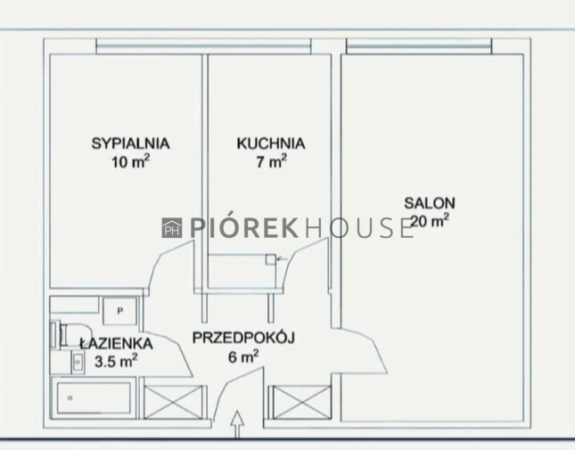 2-pokojowe mieszkanie na Mokotowie miniaturka 7