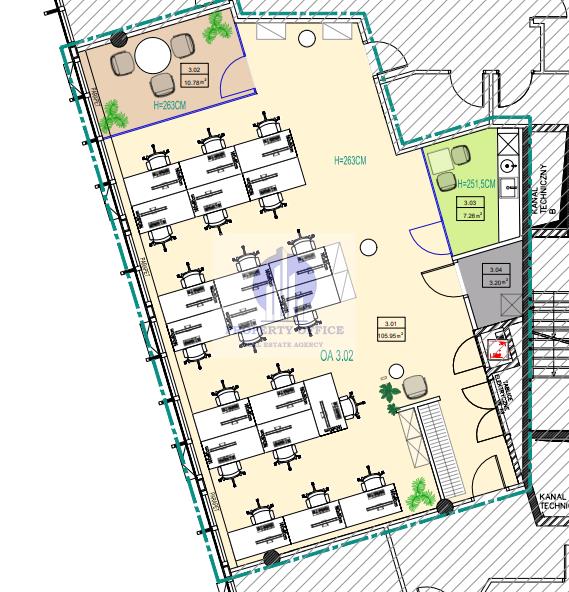 Śródmieście: biuro 132,91 m2 miniaturka 2
