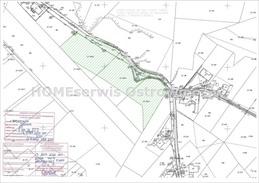 Działka na sprzedaż 3952 m2 Szewna k/Ostrowca miniaturka 7