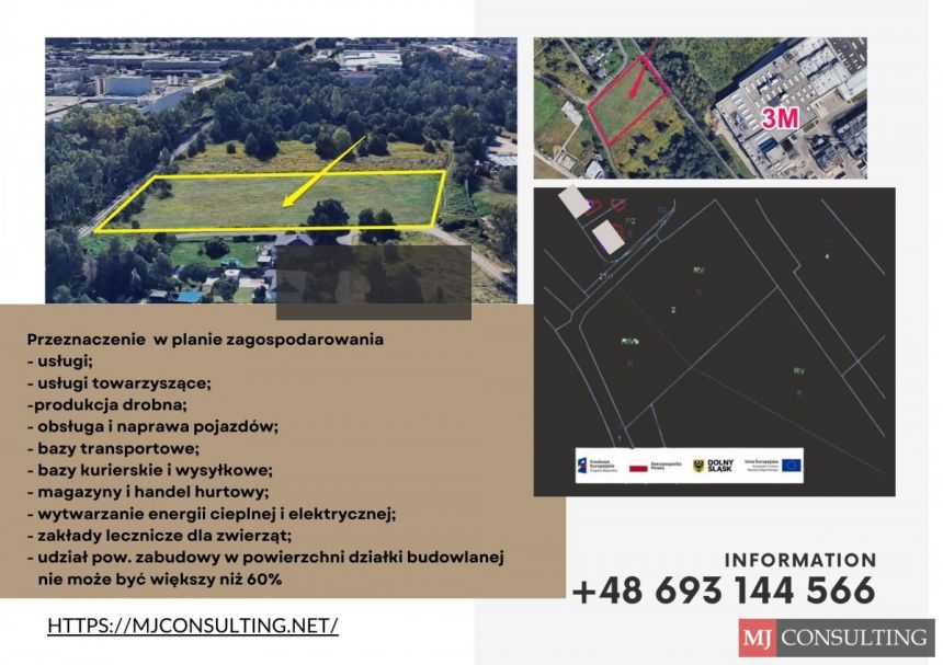 Wrocław Psie Pole, 2 950 000 zł, 63.29 ar, prostokątna miniaturka 2