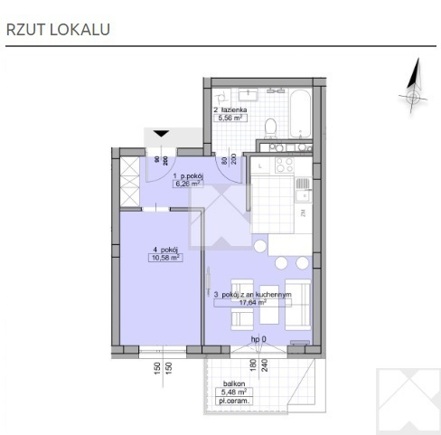 Mieszkanie o pow. 40,04 m2 | Gotowe na lipiec 2025 miniaturka 2