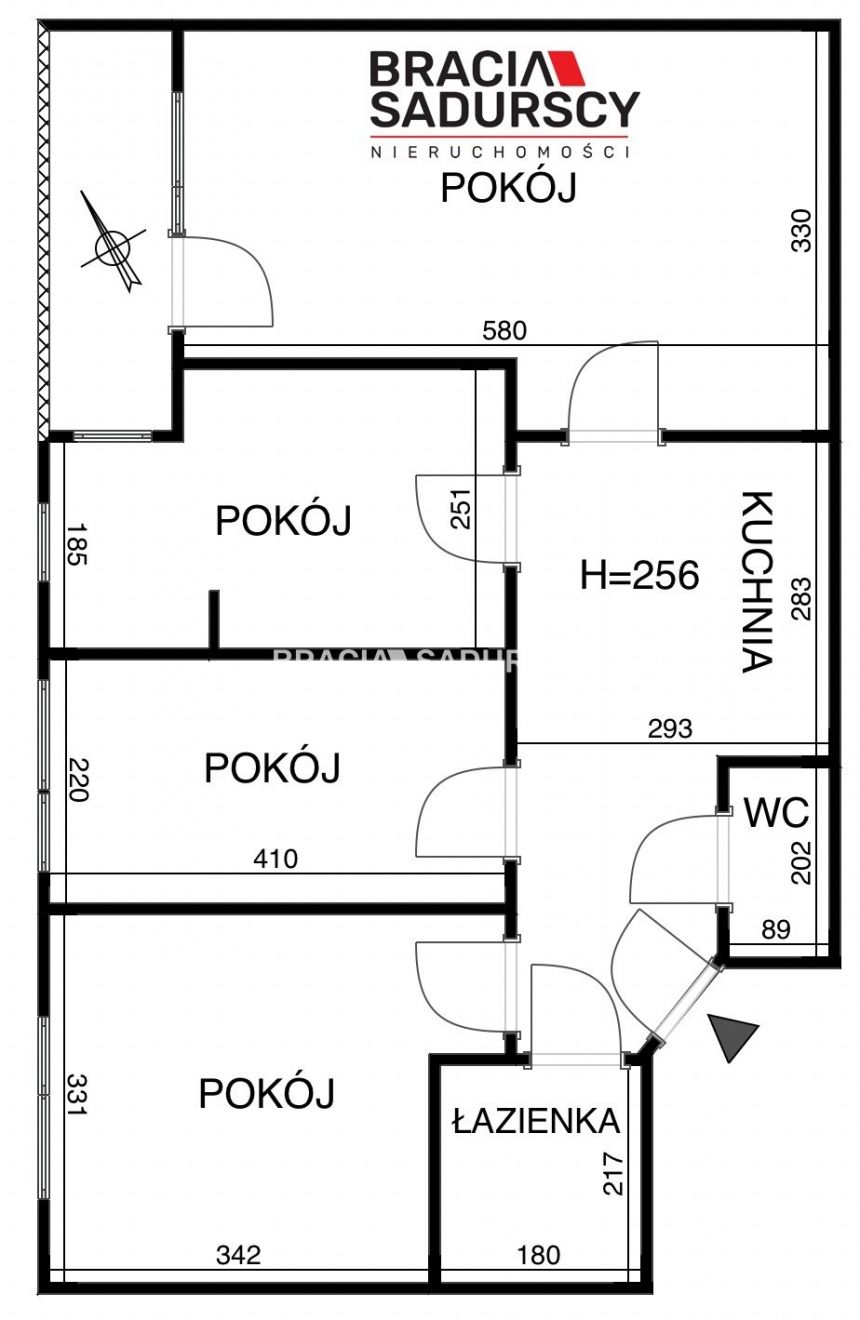 4 osobne pokoje, balkon, Rondo Mateczne 800 m miniaturka 22