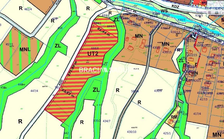 Bogusza, 1 437 000 zł, 1.79 ha, przyłącze wodociągu miniaturka 6