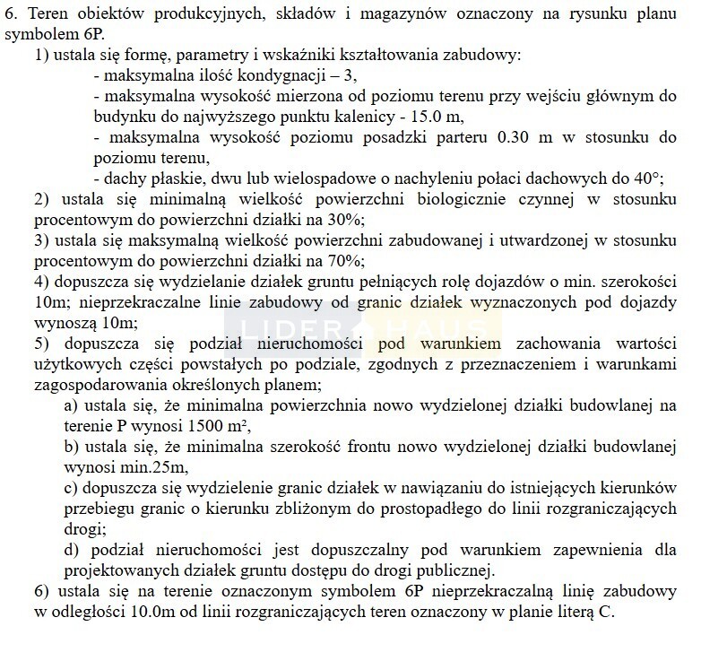 Działka Teresin usługowa miniaturka 2