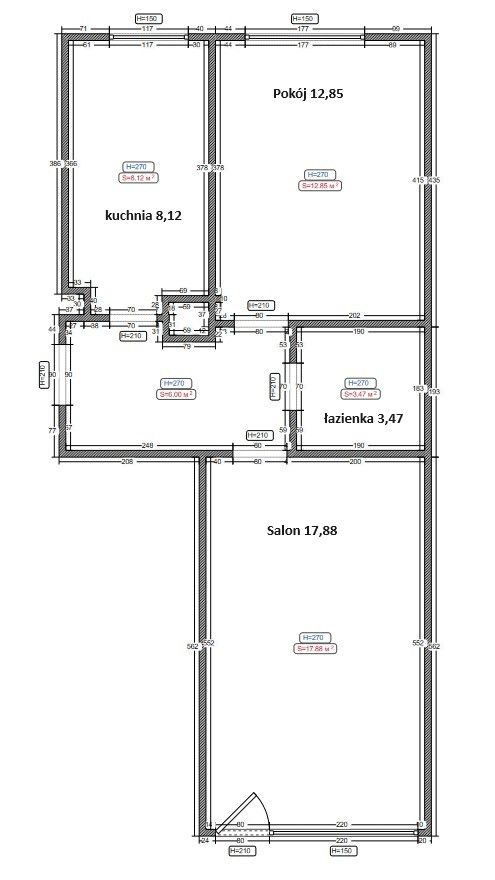 Warszawa Szczęśliwice, 760 000 zł, 50 m2, M2 miniaturka 16