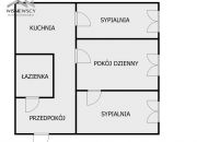 Mieszkanie 3 pokoje, 47,83 m2, ul. Gwiezdna miniaturka 9
