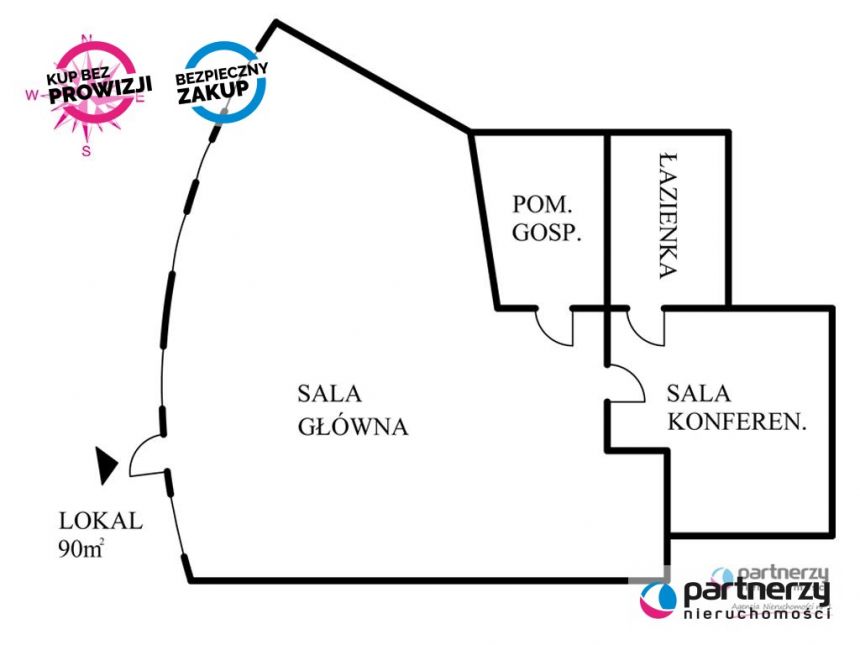 Sopot, 1 650 000 zł, 90 m2, z cegły miniaturka 13