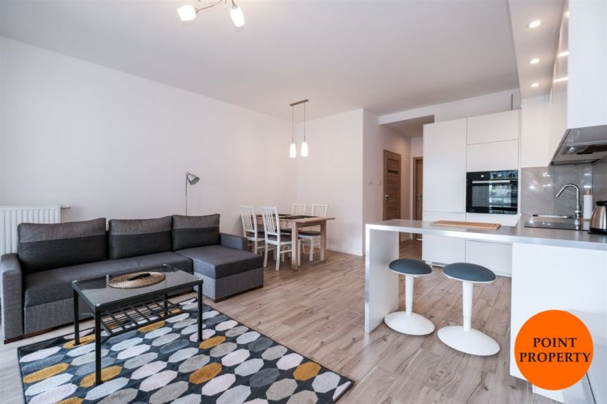 2 sypialnie+2 tarasy+salon z kuchnią, centrum ! miniaturka 4