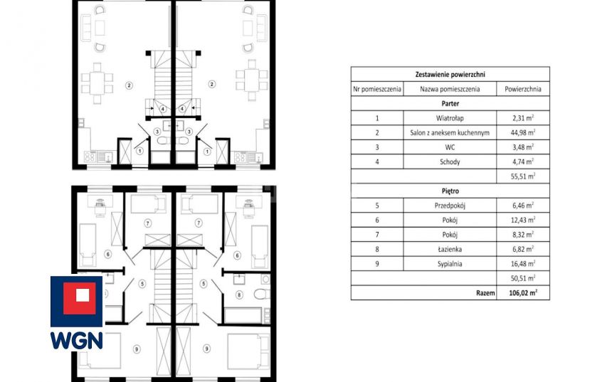 Nowy Lubosz, 439 000 zł, 106 m2, 4 pokoje miniaturka 4