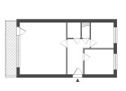 Białystok Sienkiewicza, 525 000 zł, 48.6 m2, pietro 10/11 miniaturka 15