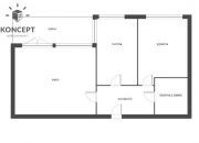 Rozkładowe 2-pok. mieszkanie | Balkon | Ogrody Hallera miniaturka 11