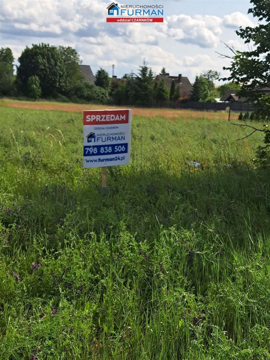 Krzyż Wielkopolski, 129 000 zł, 8.56 ar, woda w drodze - zdjęcie 1