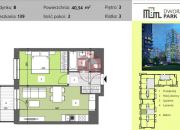 OSTATNIE 40,34 m2 2 pokoje |3 piętro | Super cena! miniaturka 1