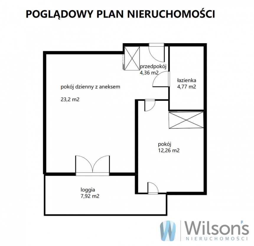 Warszawa Stegny, 3 800 zł, 45.18 m2, pietro 5 miniaturka 2