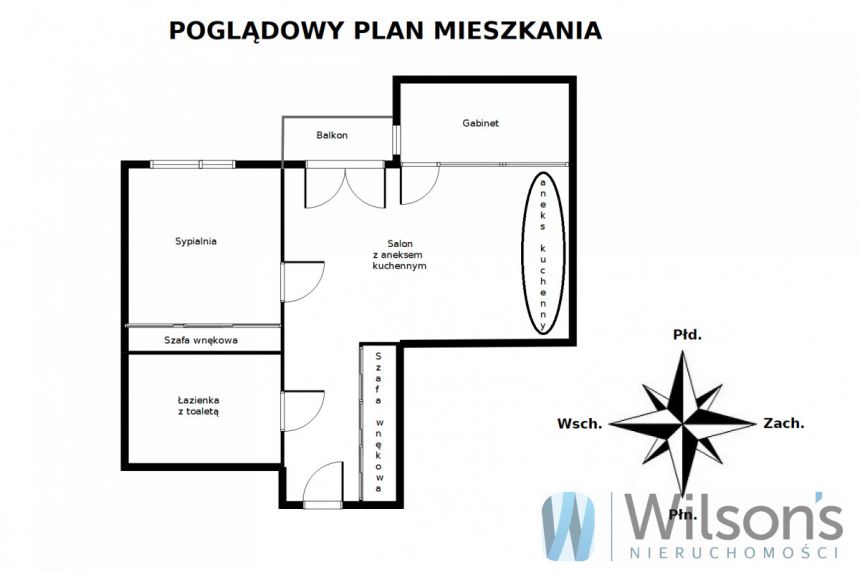 Warszawa Ursynów, 5 500 zł, 60 m2, z parkingiem podziemnym miniaturka 2