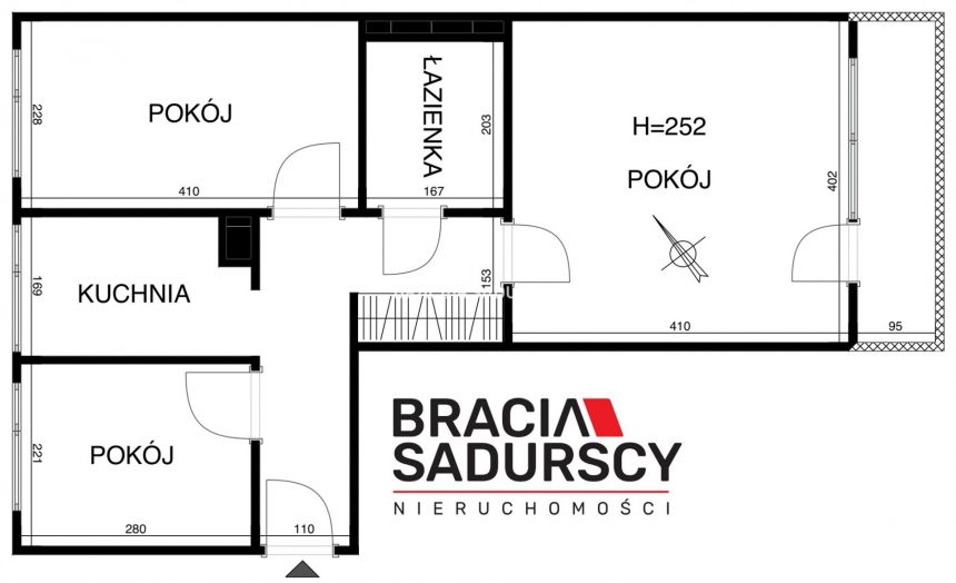 Komadosów | 3 pok. | balkon | piwnica miniaturka 3