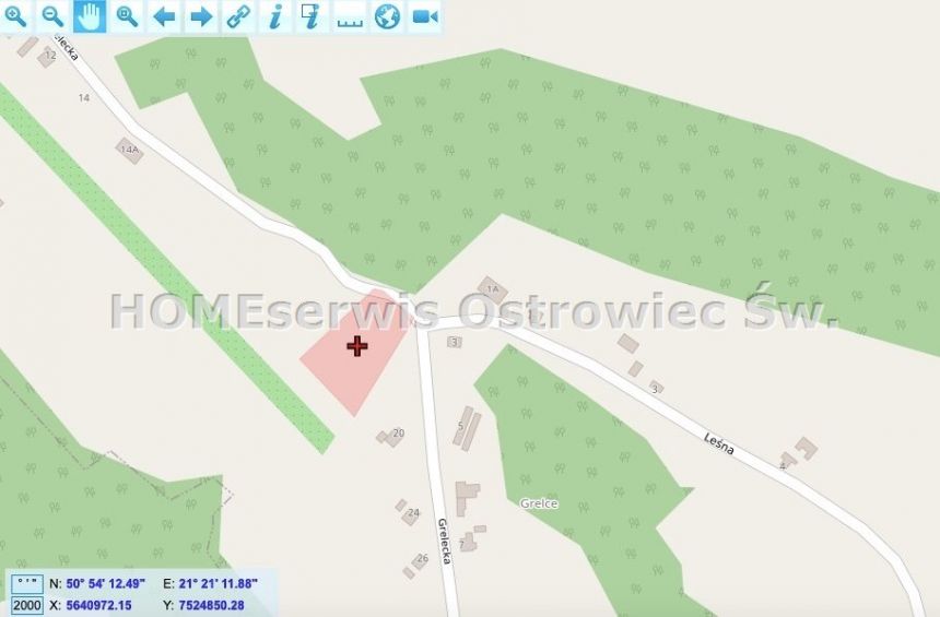 Działka na sprzedaż 3952 m2 Szewna k/Ostrowca miniaturka 9