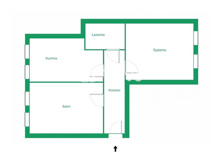 Gdańsk Główne Miasto, 969 000 zł, 55.26 m2, 2 pokojowe miniaturka 10