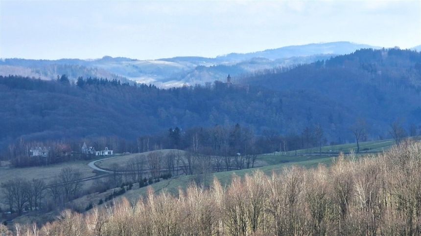 Panorama Góry Sowie, Zamek Grodno miniaturka 7