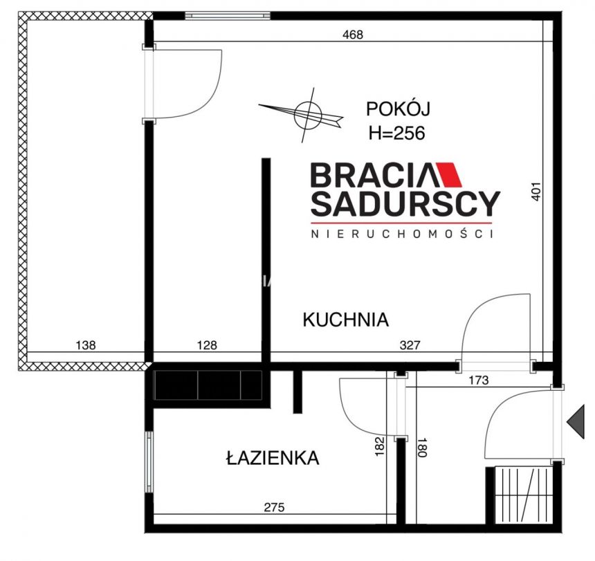 Przestronne studio/wydzielona sypialnia/parking miniaturka 16