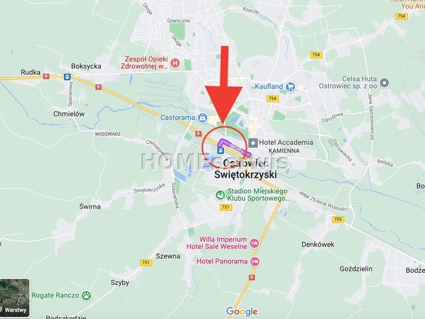 Do wynajęcia działka komercyjna 1,15 ha Ostrowiec - zdjęcie 1