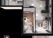 Gdańsk, 436 187 zł, 36.91 m2, kuchnia z oknem miniaturka 3