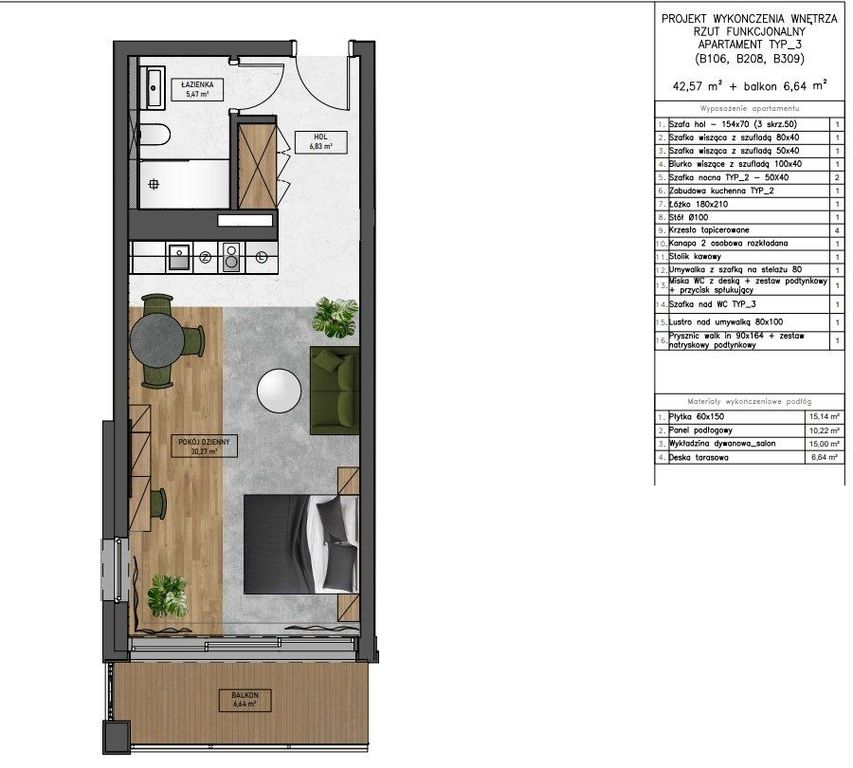 0%, pod klucz, apartamentowiec klasy premium miniaturka 3