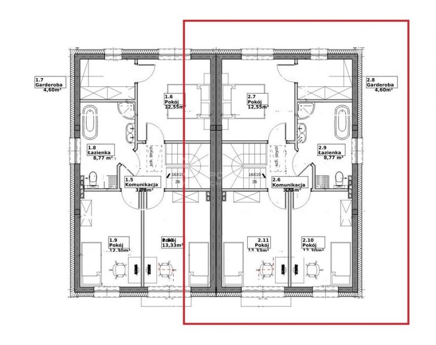 dom deweloperski 110 m2 -5 pok-3 minuty od Legnicy miniaturka 3