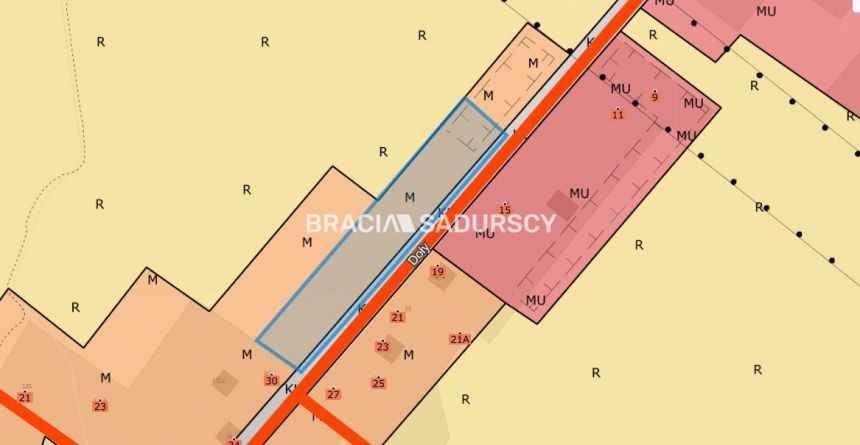 Działki budwlane o pow.  900 m2 w Jerzmanowich miniaturka 4