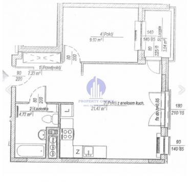 Bielany: biuro 43,39 m2
