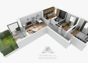 W REALIZACJI 08.2025/Mieszkanie 3pok, /60,60m2 + taras i ogrodu/ Księże Wielkie miniaturka 4