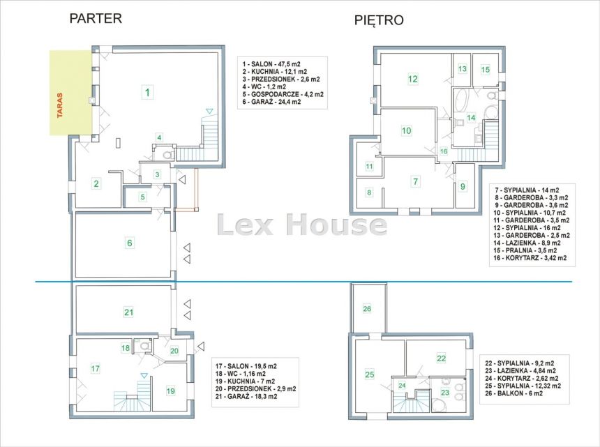 Kościno, 1 460 000 zł, 260 m2, ogrzewanie gazowe miniaturka 3