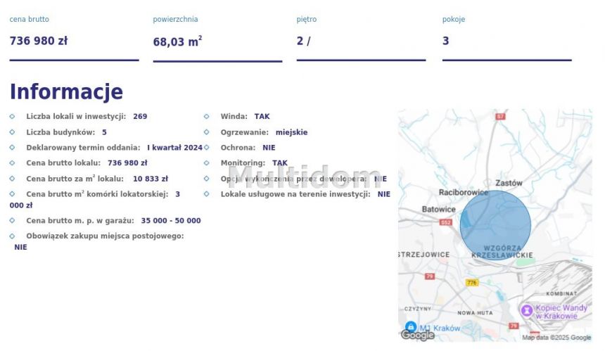 Przestronne mieszkanie 3-pokojowe z balkonem miniaturka 9
