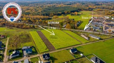 Dla inwestora działka przy trasie DK50