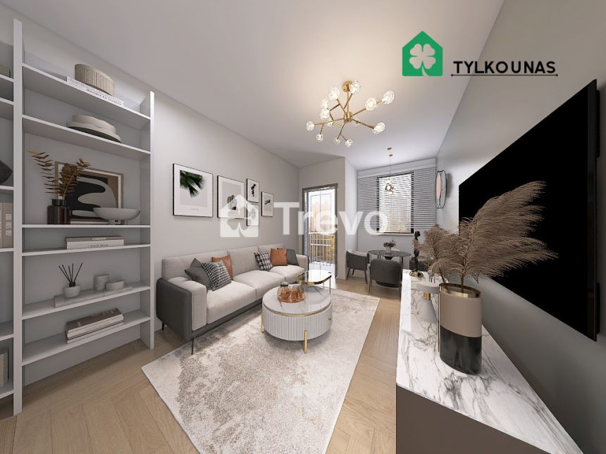 Gdańsk Orunia, 499 000 zł, 42 m2, z balkonem - zdjęcie 1
