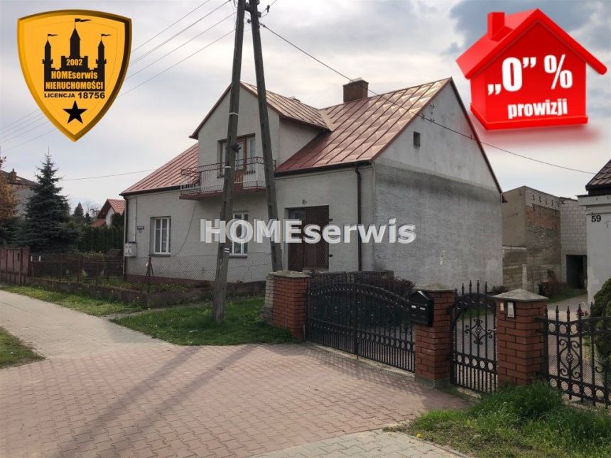 Dom 149 m2 działka 1265 m2 Kunów centrum - zdjęcie 1