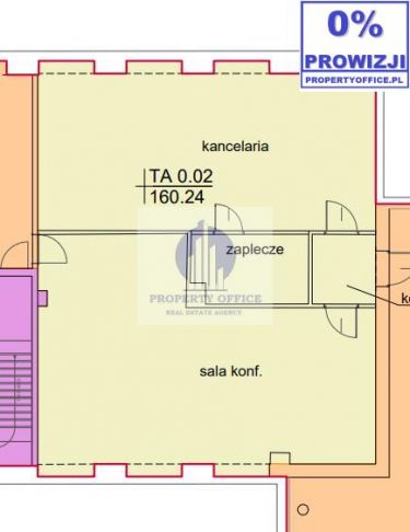 Wola: biuro/usługi 187,48 m2