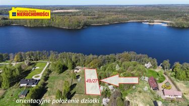 Działka nad Jeziorem Ciemino