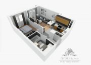 Mieszkanie nowe 2pok, 39,20m2 balkon / Krzyki, Księże Wielkie, Wrocław miniaturka 7