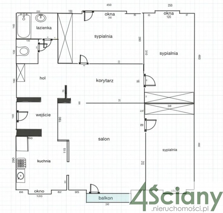 Warszawa Ursynów, 1 350 000 zł, 85 m2, oddzielna kuchnia - zdjęcie 1