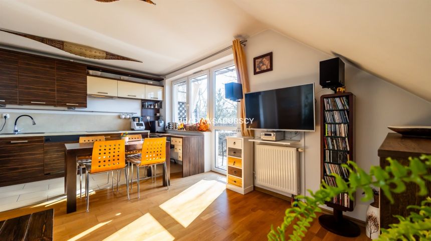 Dwupoziomowe 85m2 widok na zieleń Ruczaj! miniaturka 8