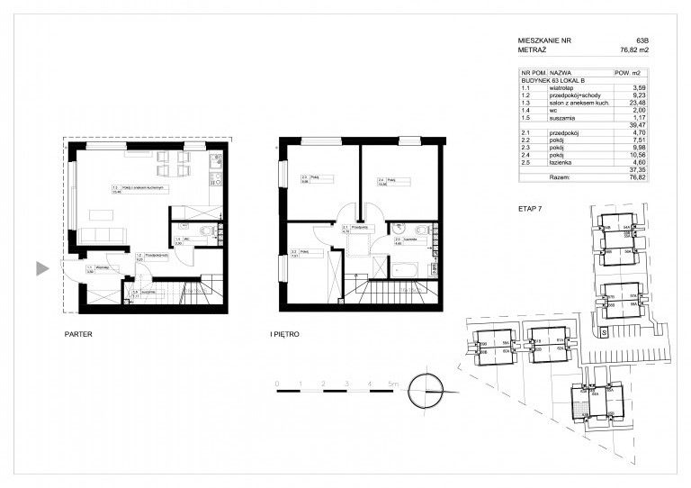 Banino, 479 000 zł, 76.82 m2, parter miniaturka 12