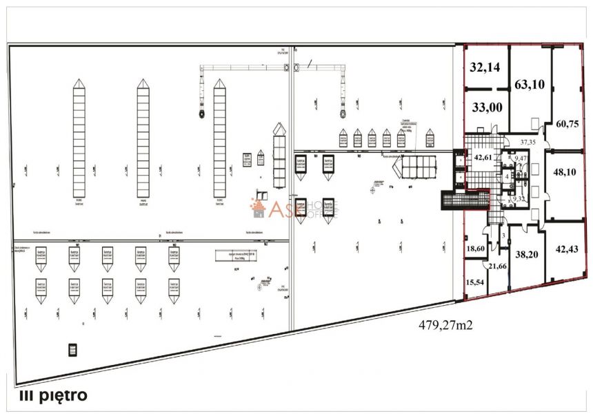 Wrocław Fabryczna, 3 416 zł, 61 m2, biurowy miniaturka 8