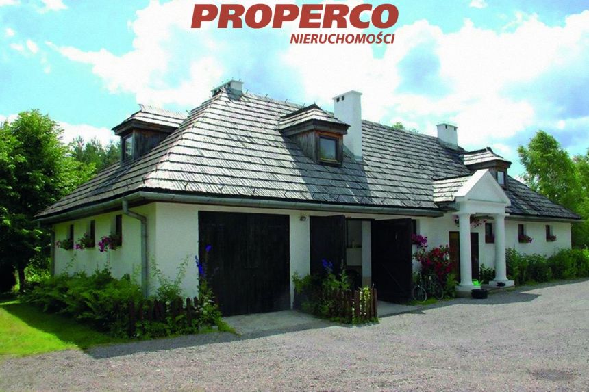 Dworek, 590m2, DZIAŁKA 7,6ha, Bilcza, k. Kielc miniaturka 2