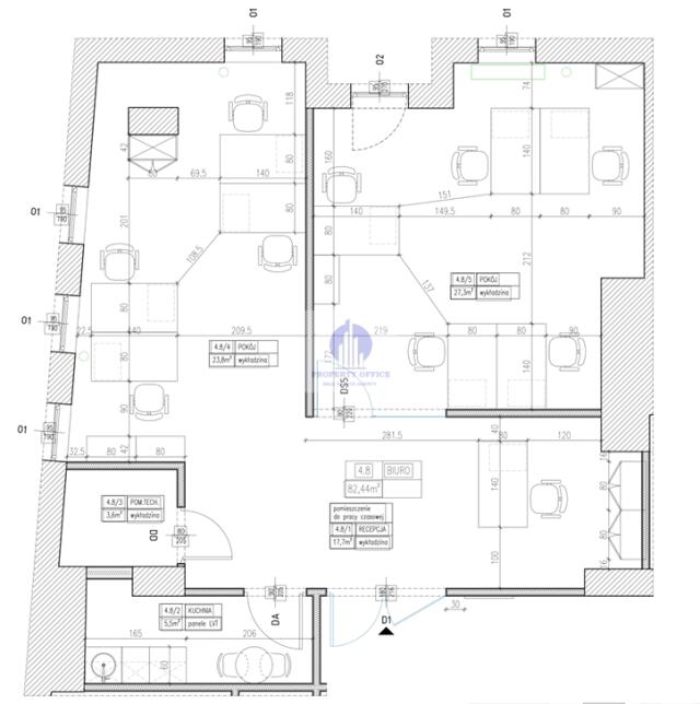Wola: biuro 93,16m2 miniaturka 2