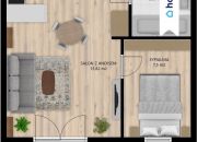 2-pokojowe mieszkanie z balkonem i klimatyzacją miniaturka 15