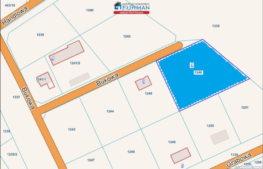 Krzyż Wielkopolski, 419 000 zł, 36.82 ar, przyłącze elektryczne miniaturka 14