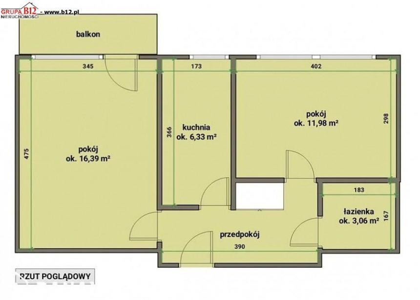 Kraków Wola Duchacka, 575 000 zł, 45 m2, pietro 5 - zdjęcie 1