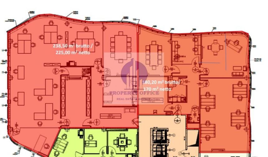 Mokotów: biuro 418,70 m2 miniaturka 2
